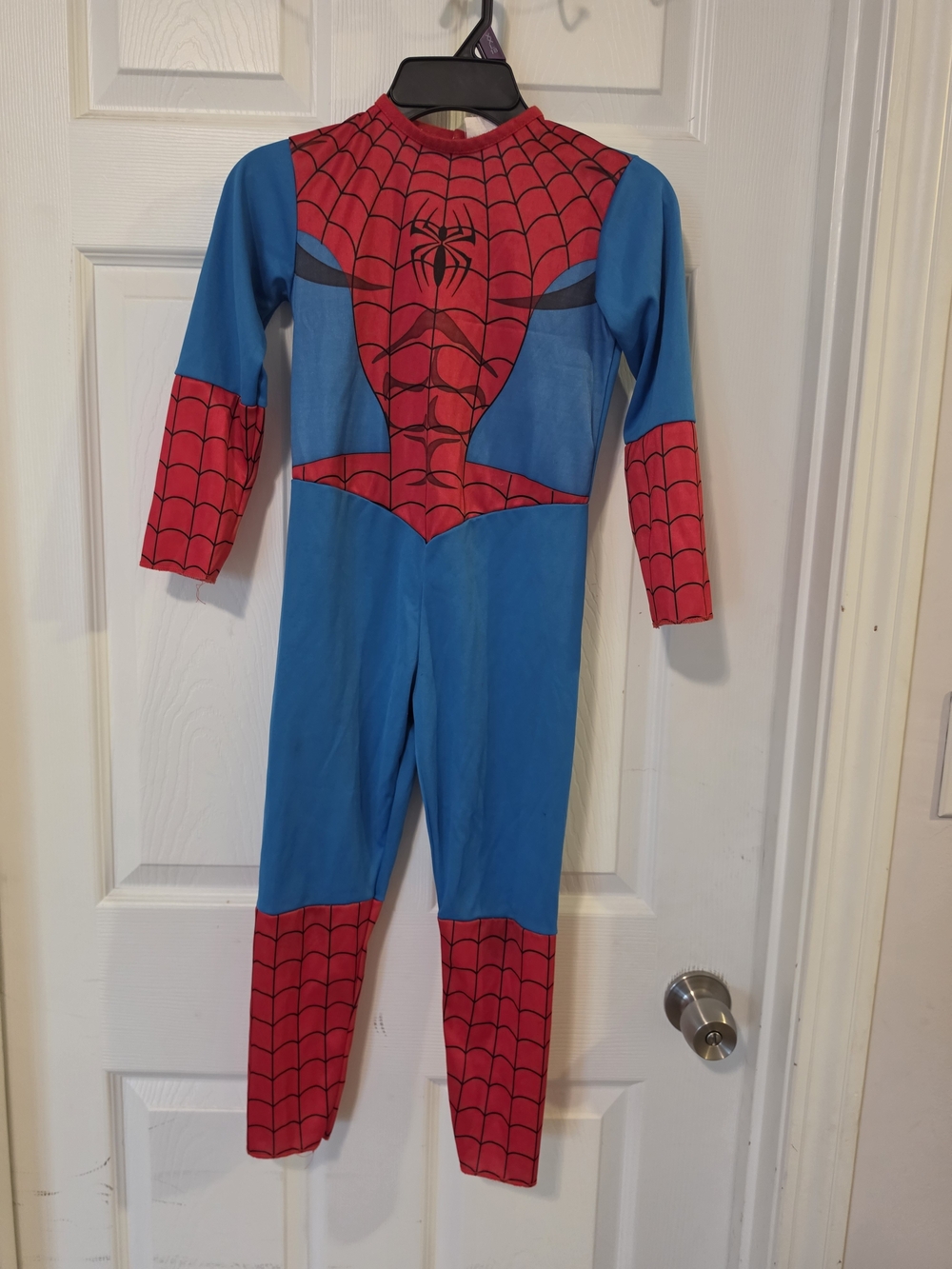 Disguise Spider Hero Jumpsuit - Red & Blue Size Small 4/6